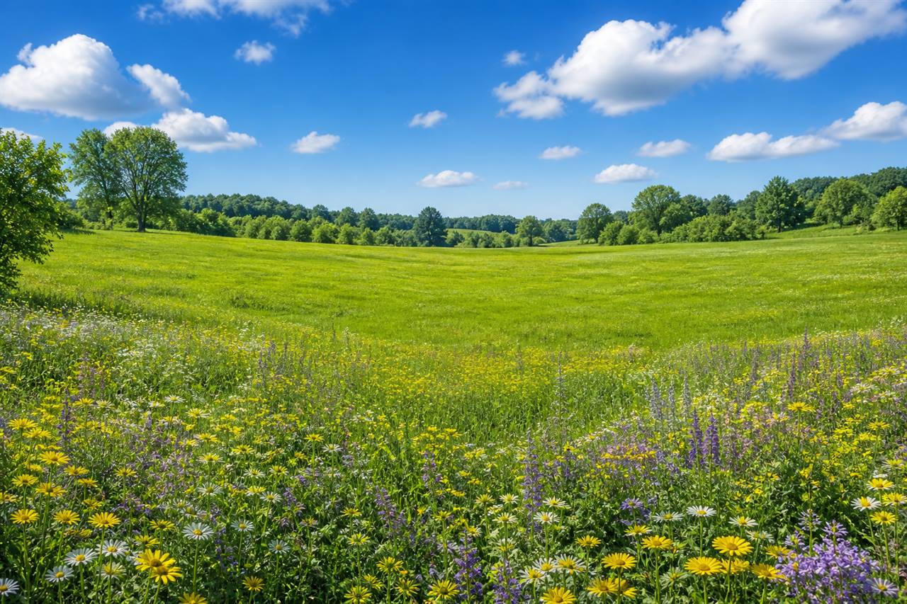 Wildflower meadow